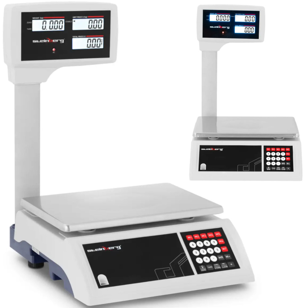 Noliktavas galda vadības skala LCD 30kg / 5g