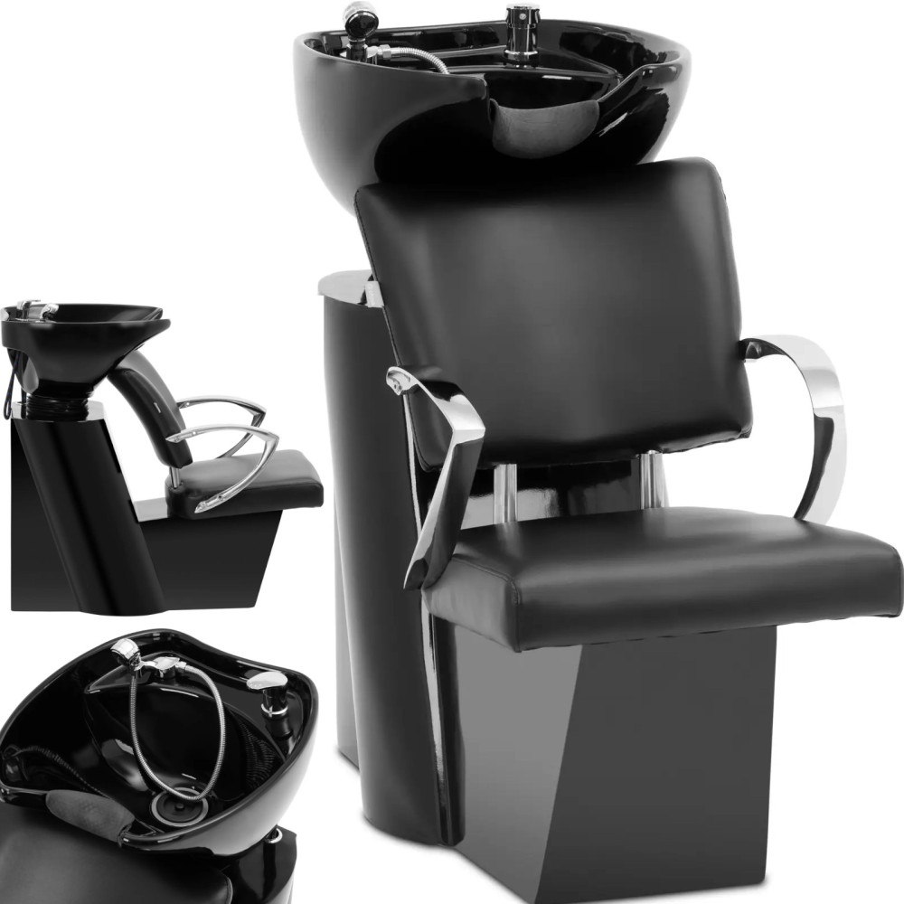 Lavabo avec fauteuil Physa Acerra noir