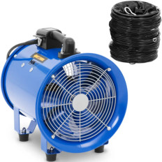 Izgradnja ventilatora industrijskog puhala s crijevom 10 m 2700 m3 / h. 280 mm