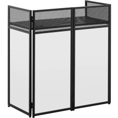 Položaj zaslona DJ Tabela Zložljiva 105 x 52 x125 cm