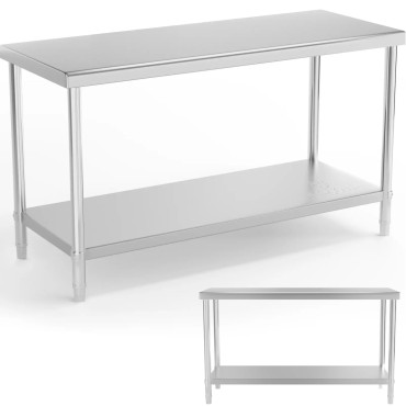 Table d'acier en acier de...