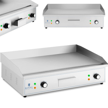 BBQ Electric Grill Plate gladke 727 x 420 mm 4400 W