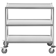 Waber Waitress Servering 3 riiulid 82 x 50 cm kuni 60 kg