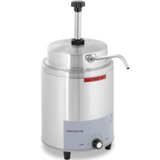 Verwarmer voor elektrische sauzen met een dispenser met een pomp 3.3 L 550 W