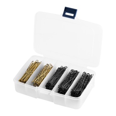 Moños para Pelo E-56 Metal Mix 200 uds de ACTIVESHOP — empaque