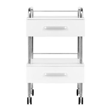 ACTIVESHOP PODOLOGICAL HELPER 6051 FEHÉR mobil podológiai bútor — elölnézet