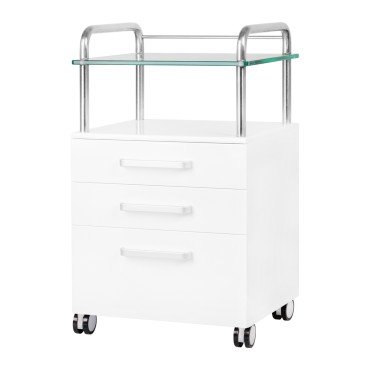 ACTIVESHOP PODOLOGICAL HELPER 6053 Fehér podiátriai kocsi fiókokkal