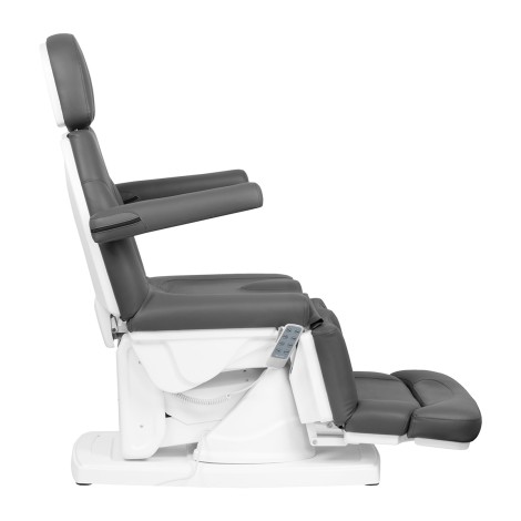 Ηλεκτρική καρέκλα ποδιατρικής Kate, 4 ενεργοποιητές, γκρι — προβολή από πλάι