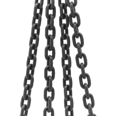 4-lastkedja dusch med 4 x 1,5 m krokar 5000 kg