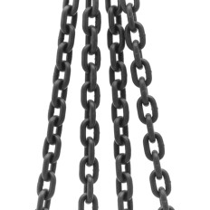 4-lastkedja dusch med 4 x 1,5 m krokar 5000 kg