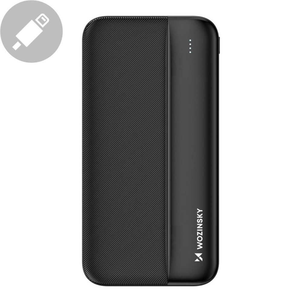 PowerBank Li-PO 10000mAh 2xUSB schwarz