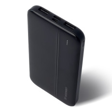 PowerBank Li-Po 10000Mah 2xusb Black