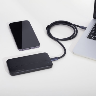PowerBank Li-Po 10000Mah 2xusb Black