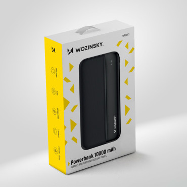 PowerBank Li-PO 10000mAh 2xUSB schwarz