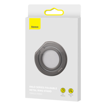 Magnetisk ringhållare halo står för grå