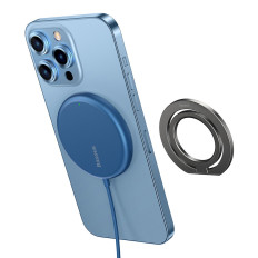 Magnetisk ringhållare halo står för grå