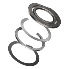 Magnetisk ringhållare halo står för grå