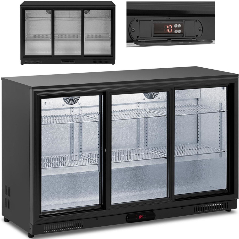 Refrigerador. Frigorífico Bar para bebidas acristaladas 318 l 220 w