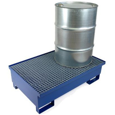 Μεταλλική λουτρό αποτύπωσης για 2 βαρέλια 200L 120x80cm