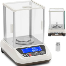 Analytisk laboratorieskala med 300 g / 0,001 g omslag