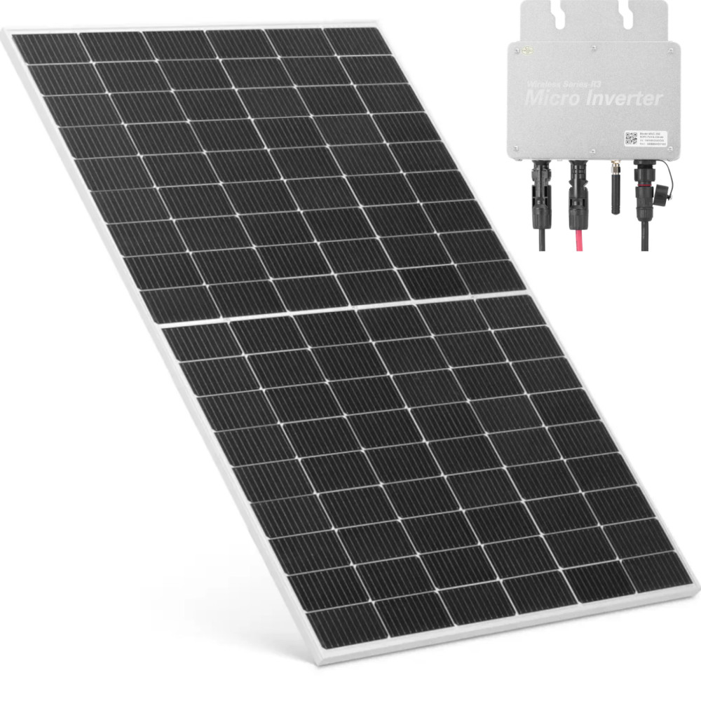 Balkonas Photovoltac Saulės plokštė 350 W - nustatyta