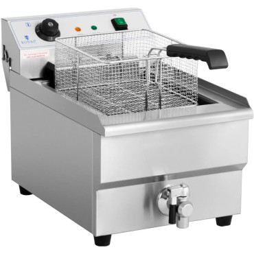 Elektrický fritéza nastaviteľný s Triggerom TRIGGER 400 V 6000 v 16 l