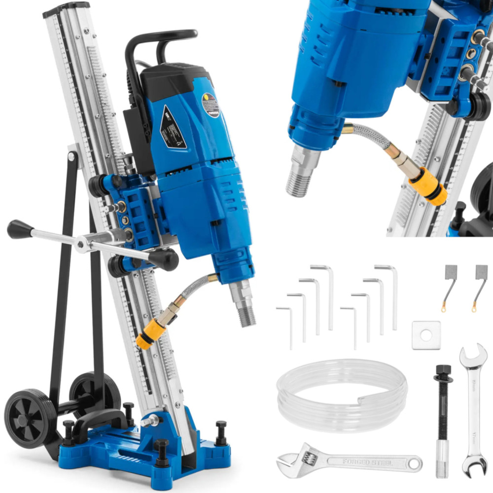 Diamond Diamond Dritner par akmens betons ar statīvu 730 RPM 3600 W