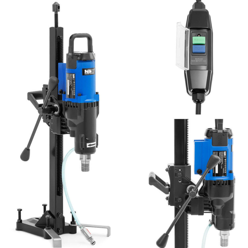 Máquina de perfuração de diamante vertical para concreto de pedra com um tripé 750 rpm 3200 W