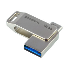 Μνήμη της Pendrive Goodram 16GB USB 3.2 Gene 1 USB / USB-C OTG OD3 Silver