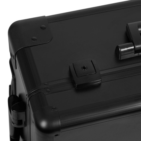 VALISE PORTABLE SUR PIED T-27 NOIR — gros plan poignée