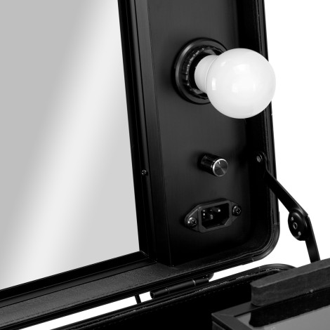 ACTIVESHOP CASE PORTABLE STAND T-27 fekete hordozható állvány — közeli kép a felületről
