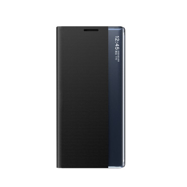 Capa de caso com aba e suporte para xiaomi redmi Nota 12 5g / poco x5 5g novo caso de sono preto