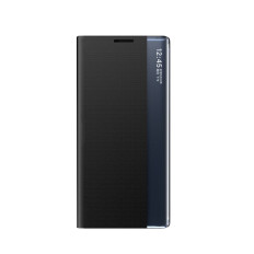 Pokrov pohištva z loputo in stojalo za Xiaomi Redmi Opomba 12 5G / POCO X5 5G Novi primer spanja Črna