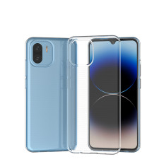 Capa de caso ultra fino 0.5mm para Xiaomi Redmi A2 / Redmi A1 Ultra Clear Transparente