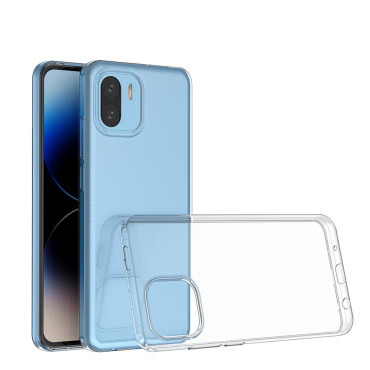 Capa de caso ultra fino 0.5mm para Xiaomi Redmi A2 / Redmi A1 Ultra Clear Transparente