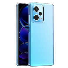 Capa de caso ultra fino 0.5mm para Xiaomi Xiaomi Redmi Nota 12 Pro + Ultra Clear Transparente