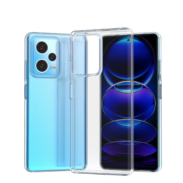 Capa de caso ultra fino 0.5mm para Xiaomi Xiaomi Redmi Nota 12 Pro + Ultra Clear Transparente