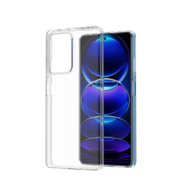 Capa de caso ultra fino 0.5mm para Xiaomi Xiaomi Redmi Nota 12 Pro + Ultra Clear Transparente