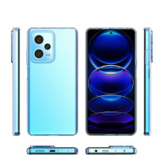Ultra dunne kastafdekking 0.5mm naar Xiaomi Xiaomi Redmi Note 12 Pro + Ultra Clear transparant