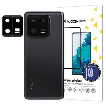 Vidrio templado 9H en cámara de cámara para Xiaomi 13 Pro Cámara completa de vidrio