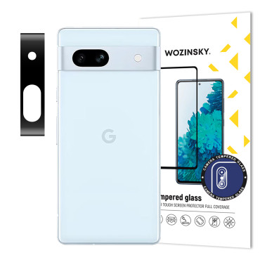 Tempered glass 9h on the camera camera for Google Pixel 7A Full Camera Glass