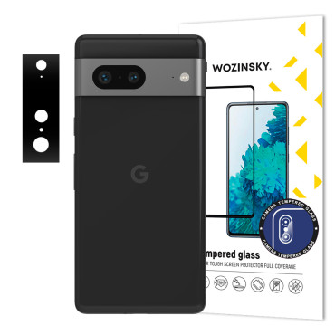 Kaljeno steklo 9H na fotoaparatu Fotoaparata za Google Pixel 7 Celotno kamero