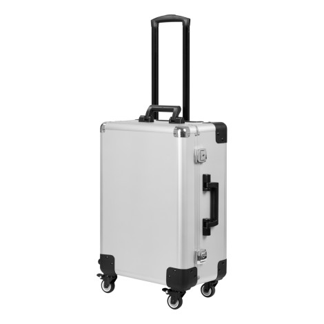 MALETA PORTÁTIL COM SUPORTE T-27 PRATA