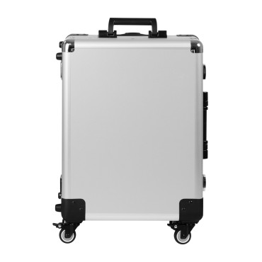 Valigia Portatile con Supporto T-27 Argento — vista frontale
