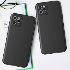 Tunn silikonväska för Xiaomi RedMi A2 / RedMi A1 Soft Case Black