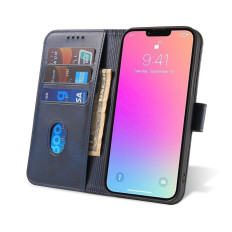 Tapauskotelo läppä ja portfolio Xiaomi Redmi Huom. 12 Pro + Magnet Case Blue