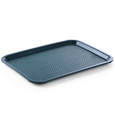 Fast food polypropylene tray 30.5x41.5cm - green