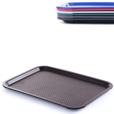 Bandeja de polipropileno de fast food 30.5x41.5cm - Brown