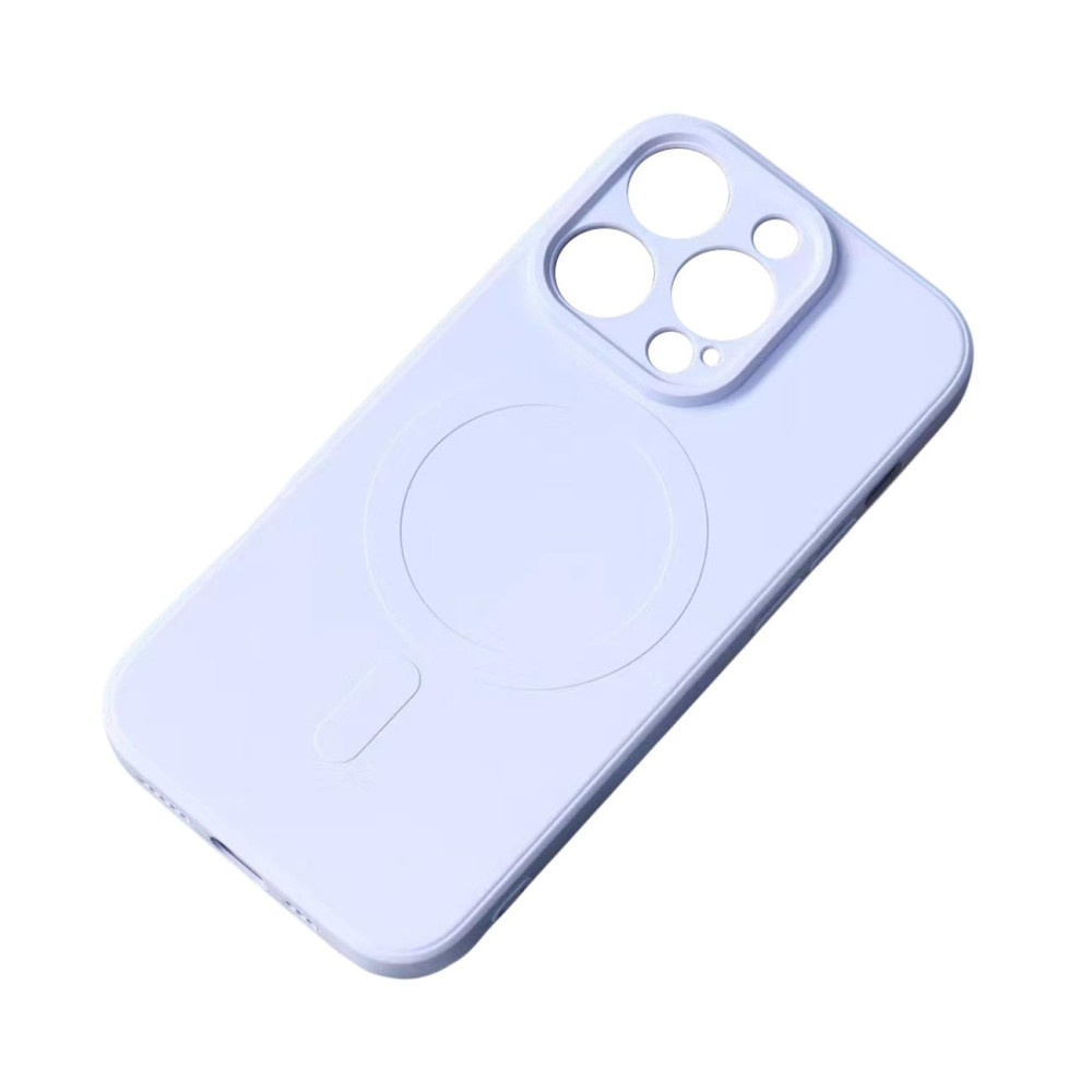 Silicone Magsafe Case voor iPhone 15 Pro Silicone Case Blue