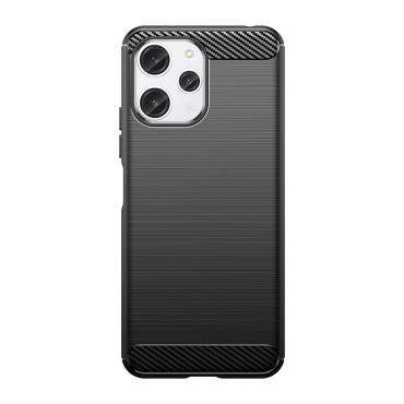 Flexible Funda Patrón de Patrón de Carbono Para Xiaomi Redmi 12 Caja de Carbono Negro